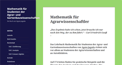 Desktop Screenshot of mathe-agrar.de