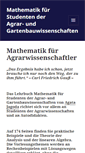 Mobile Screenshot of mathe-agrar.de